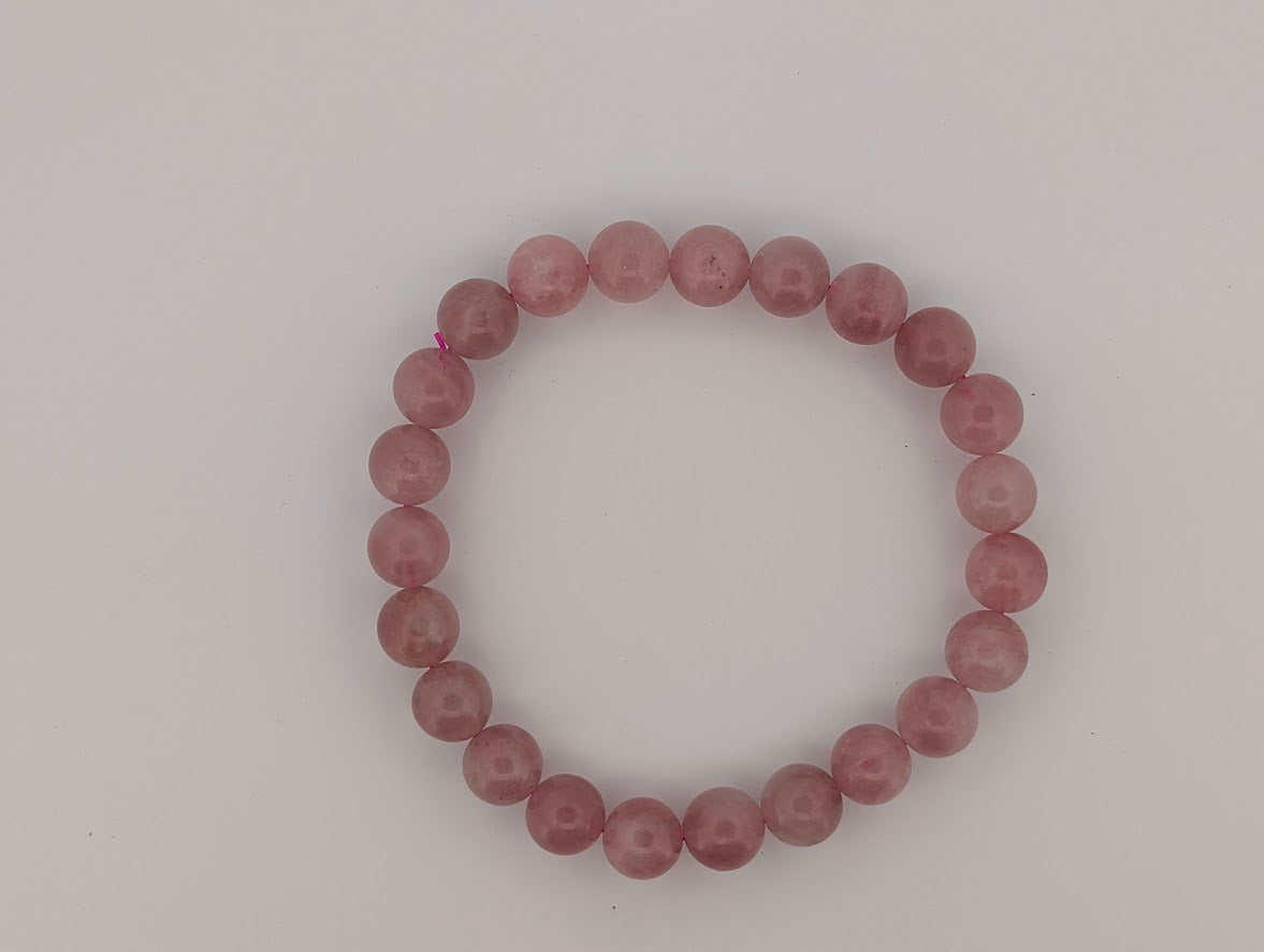 Lavender Rose Quartz Bracelet