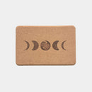 Pair of Moon Cork Yoga Blocks
