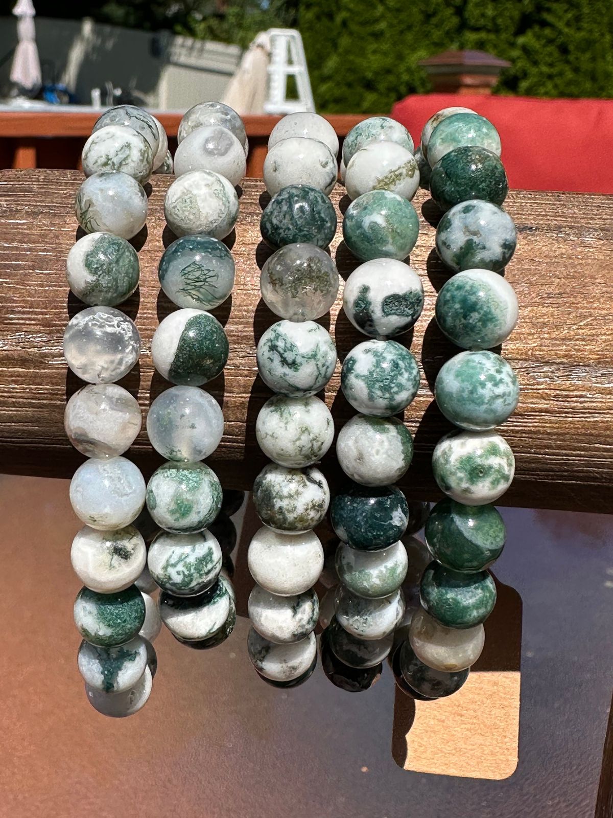 Moss Agate Bracelet