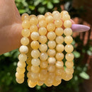 Orange Calcite Bracelet